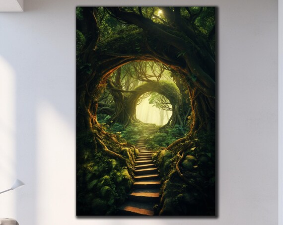 Tree Nature Wall Art Tempered Glass Wall Art Wall Decor Glass Printing Glass Large Wall Art Wall Hangings Forest Wall Art
