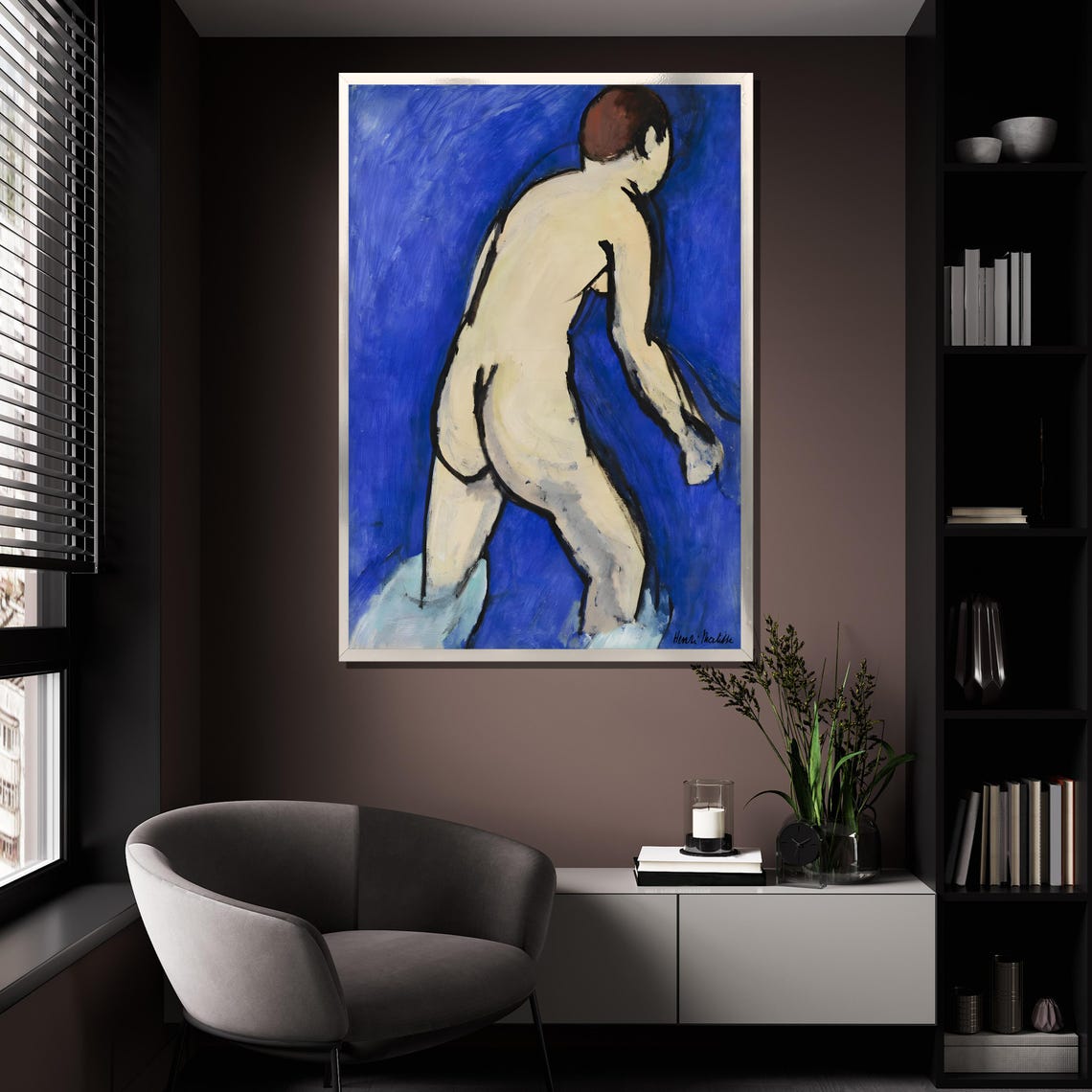 Henri Matisse Bather Painting Modern Art Abstract Nude Wall Decor Expressionist Artwork Classic Masterpiece Gift - Image 4
