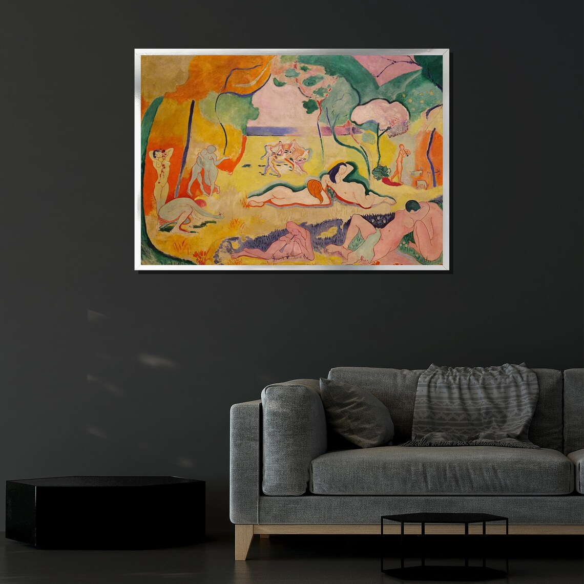 Henri Matisse The Joy Of Life Fauvist Landscape Classic Print - Image 4