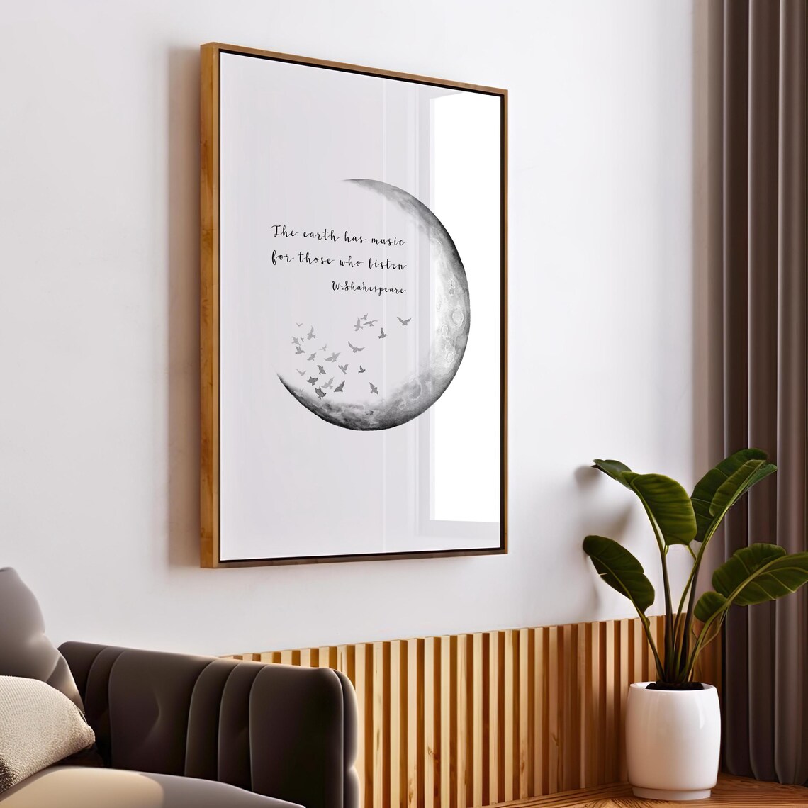 Shakespeare Quote Poster, Literary Quote Art Print - Image 2