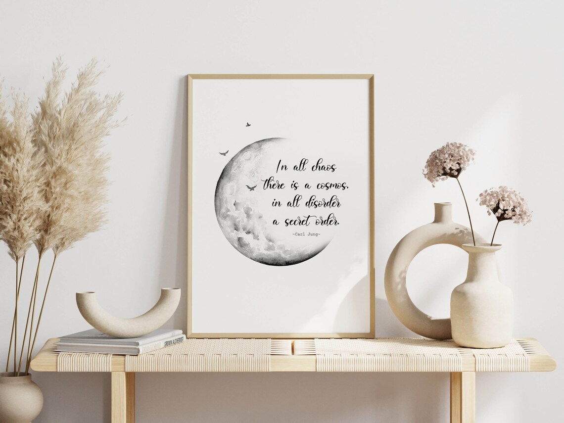 Carl Jung Quote Poster, Psychology Office Art Print - Image 3