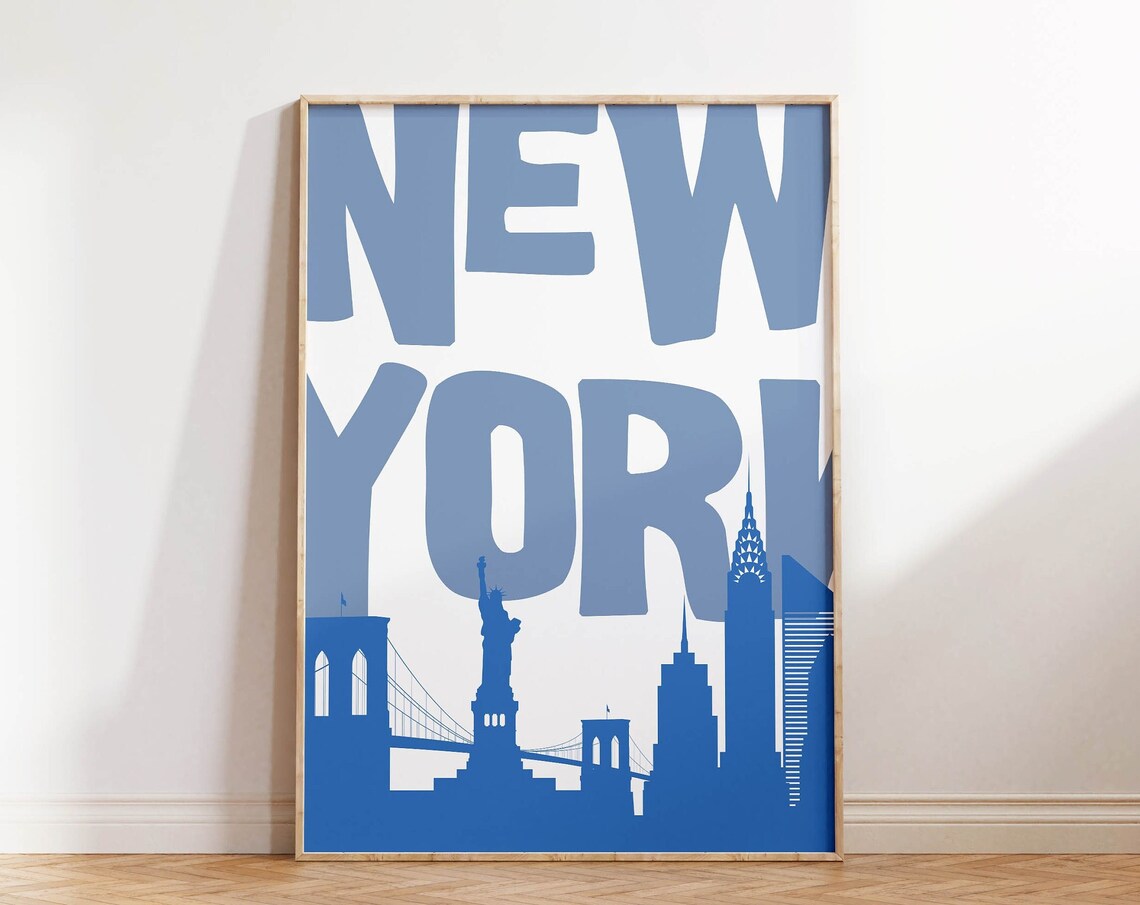 New York City Vintage Minimalist Travel Poster - Image 2