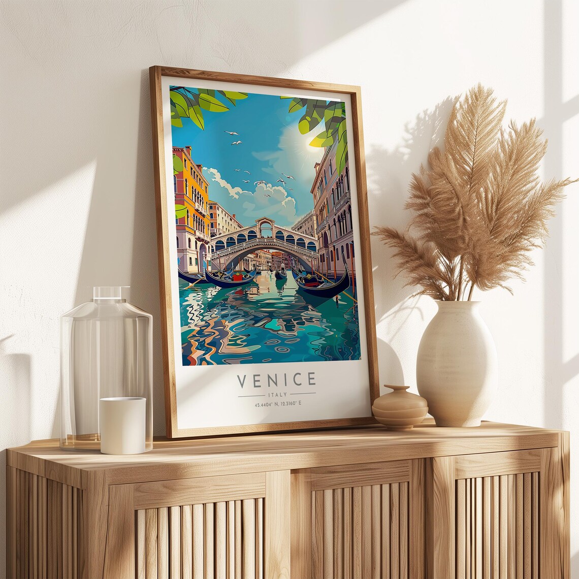 Venice Travel Poster, Italy Travel Print - Image 3