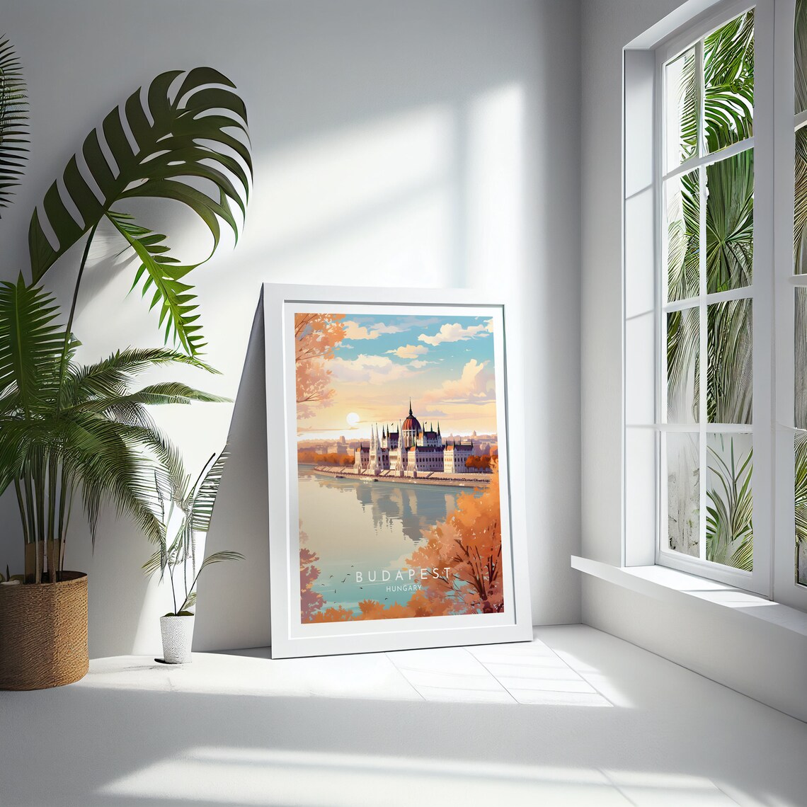 Budapest Travel Poster, Hungary Home Decor Gift - Image 4