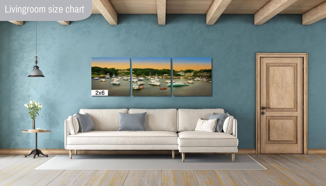 Boats Wall Art Maine Wall Art Boats In The Harbour Seascape Boats Photograph Coastal Wall Art Boats Art Print Maine Art - Image 3