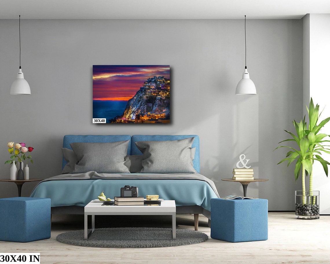 Cabo San Lucas Pedregal Hillside Villas Vivid Sunset Ocean Poster - Image 5