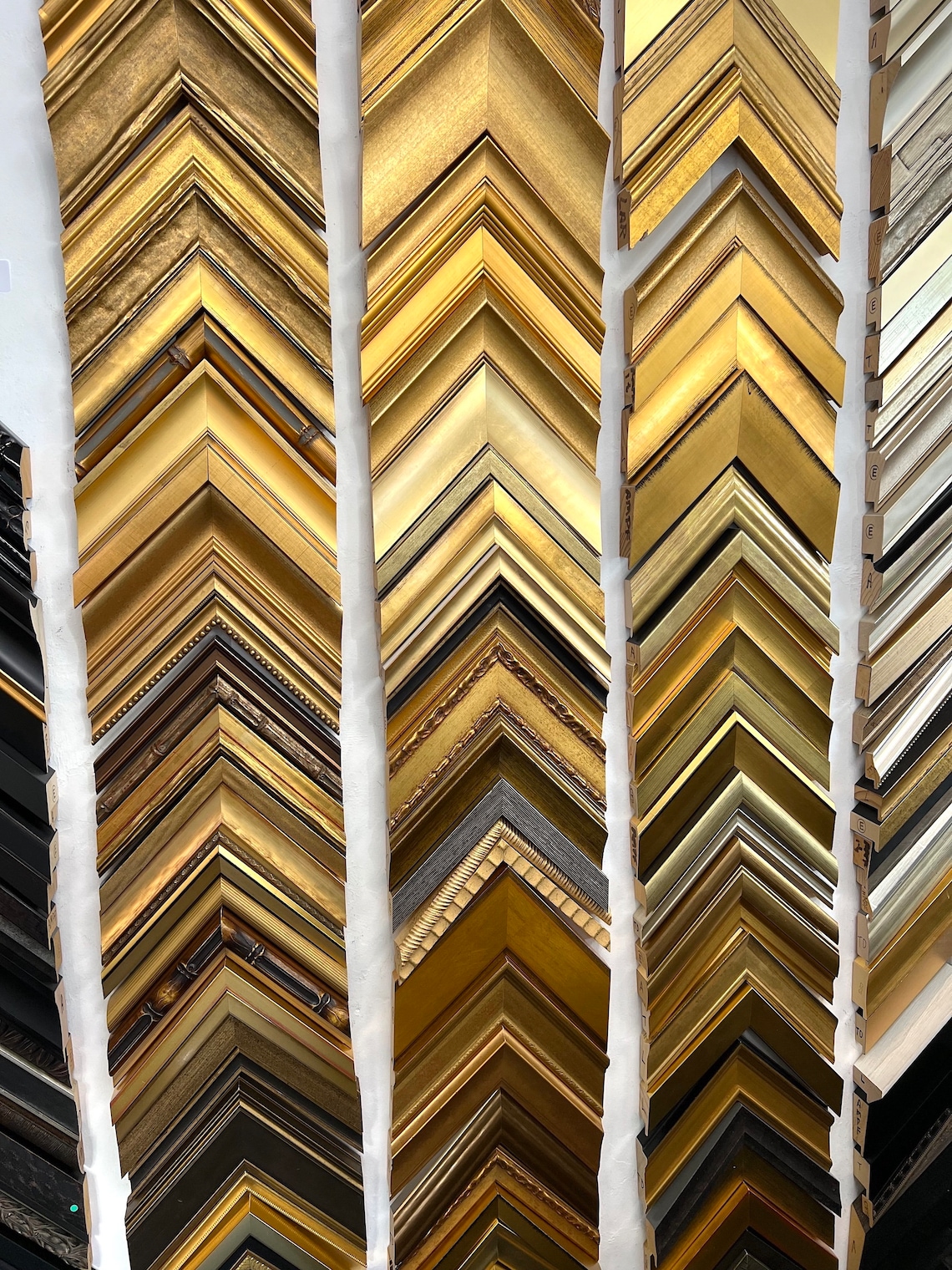 Custom Gold Picture Frames, Made to Measure Frame