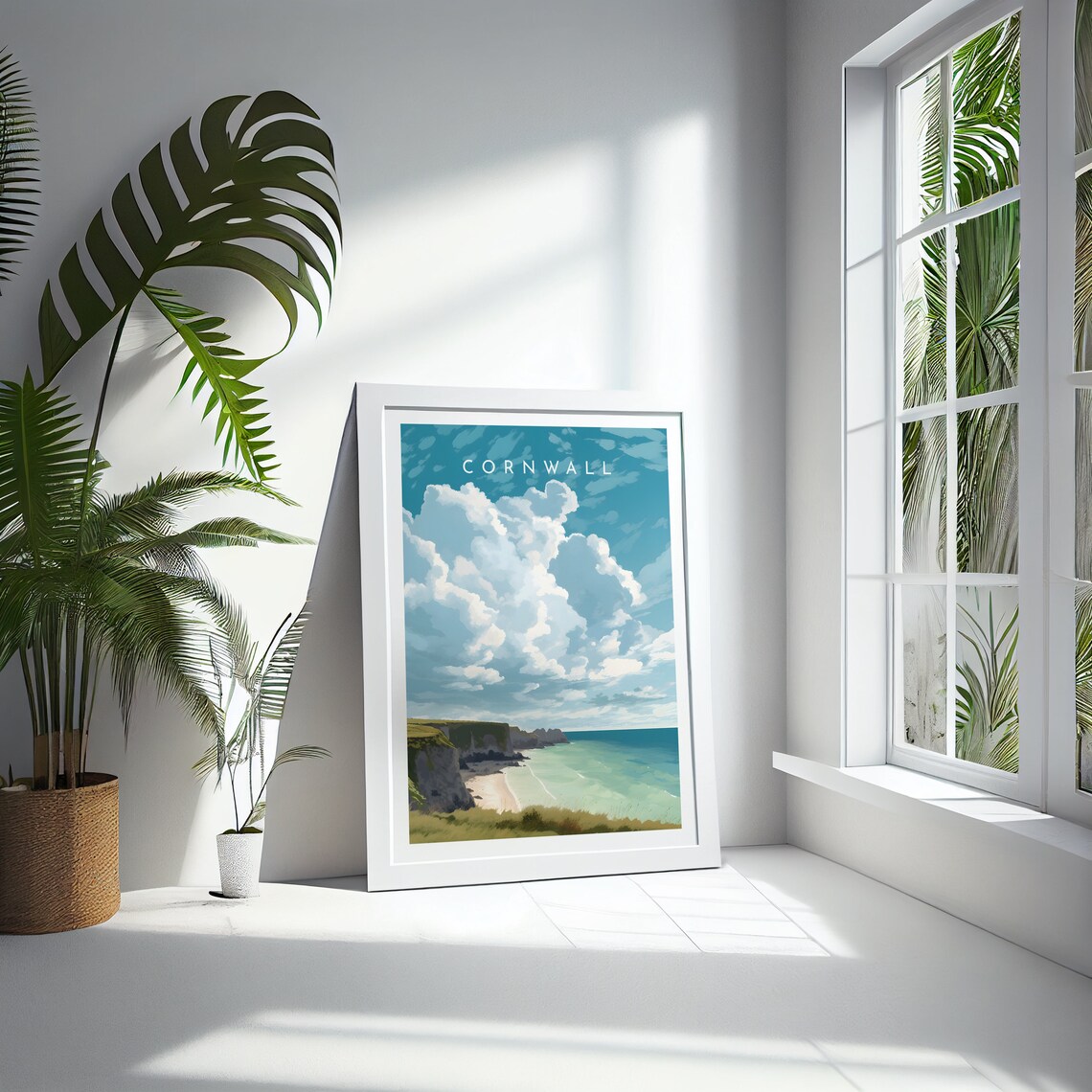 Cornwall Travel Poster, England Home Decor - Image 4