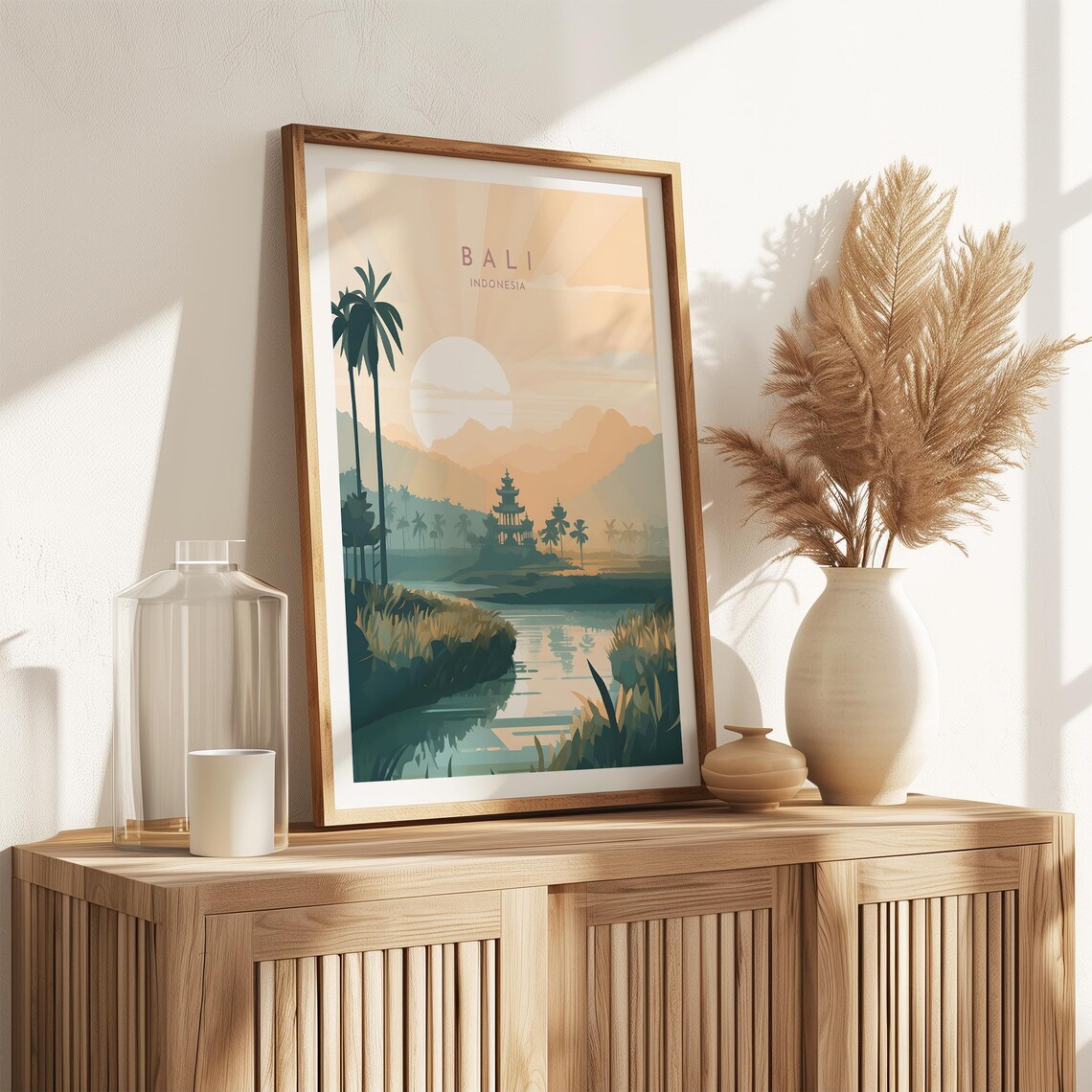 Bali Travel Poster, Indonesia Home Decor - Image 2