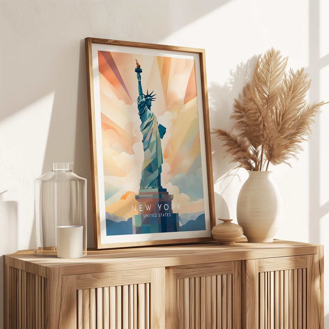 New York Travel Poster, United States Home Decor - Image 2
