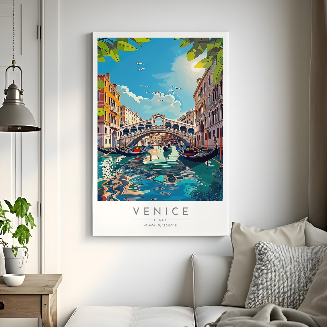 Venice Travel Poster, Italy Travel Print - Image 2