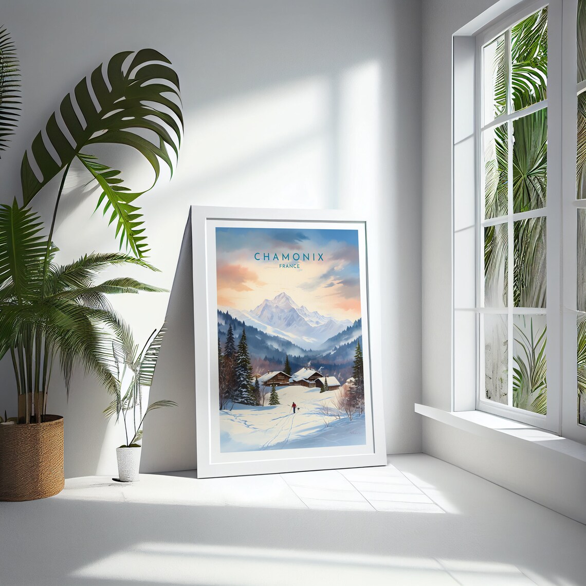 Chamonix Travel Poster, France Home Decor - Image 4