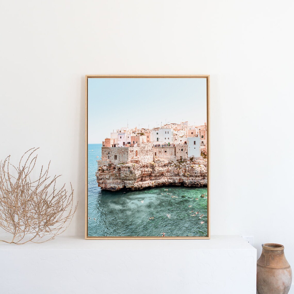 Puglia Italy, Polignano A Mare Travel Poster - Image 2