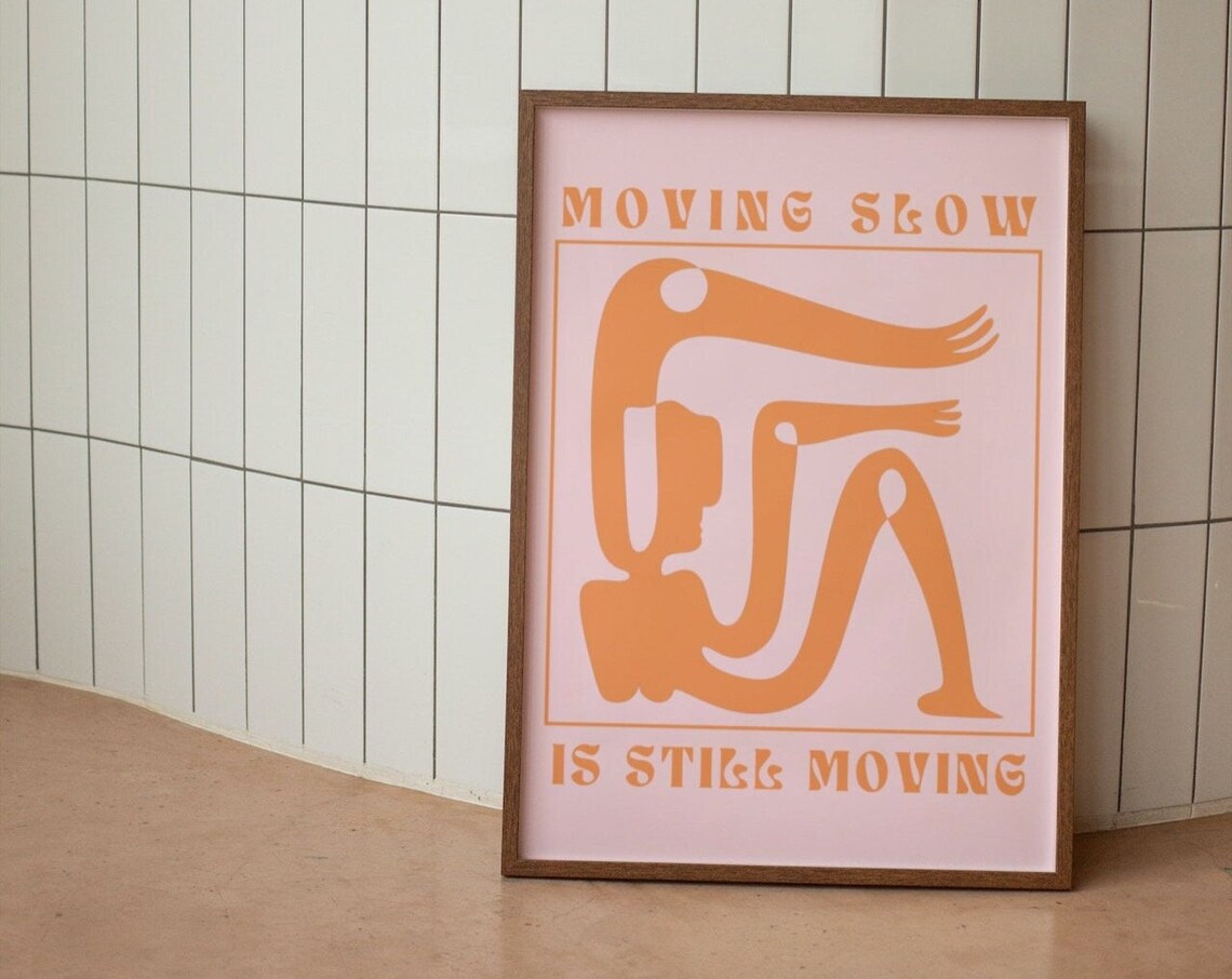 Still Moving Wall Print Retro Wall Decor Print Matisse Prints Large Art