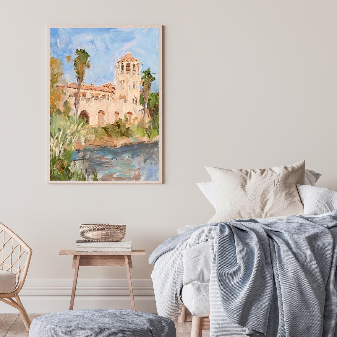 Riverside California Mission Inn Hotel Art Print - Image 2