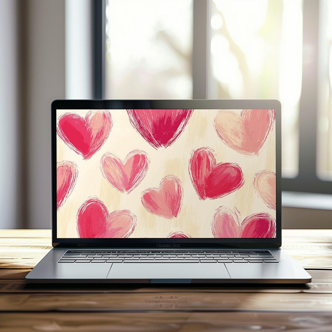 Valentines Day Wallpaper Cute Hearts Romantic Desktop 4k Pc Mac Laptop Macbook Windows Charming Love Background Instant - Image 6