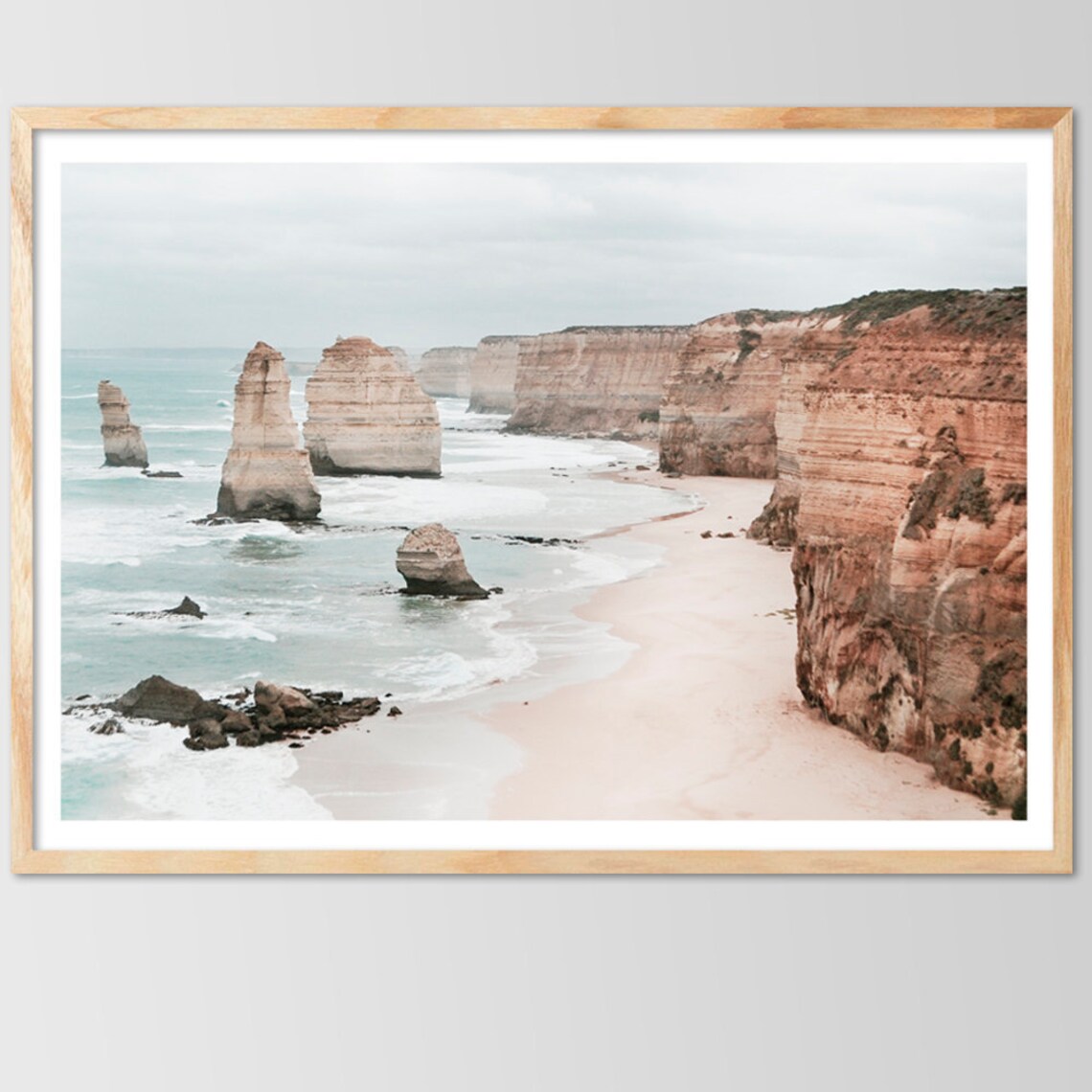 Twelve Apostles, Great Ocean Road Travel Poster