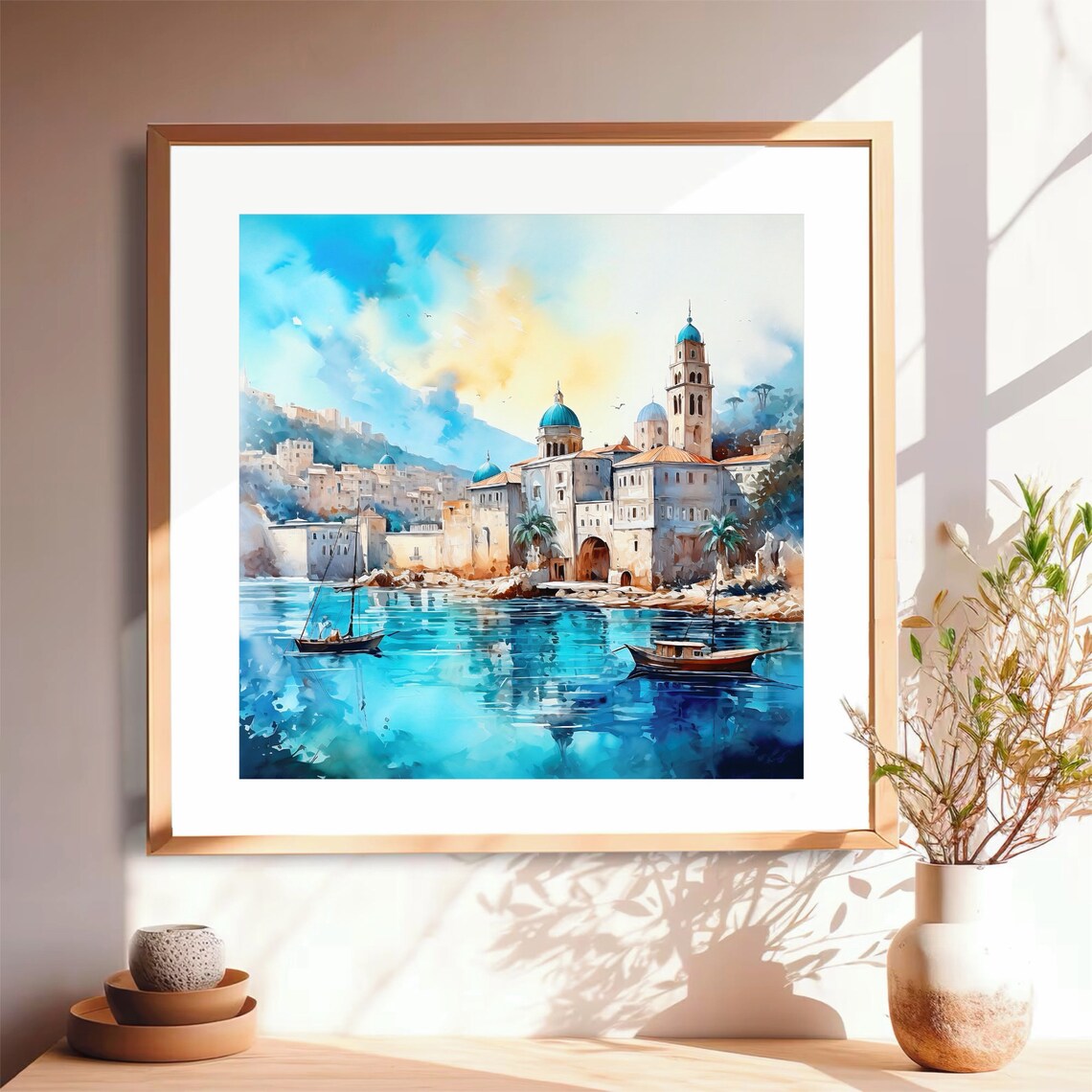 Dubrovnik Art Print Croatia Art Dubrovnik Poster Travel Art Travel Poster Croatia Wall Art Travel Gift Home Decor Housewarming Gift - Image 4