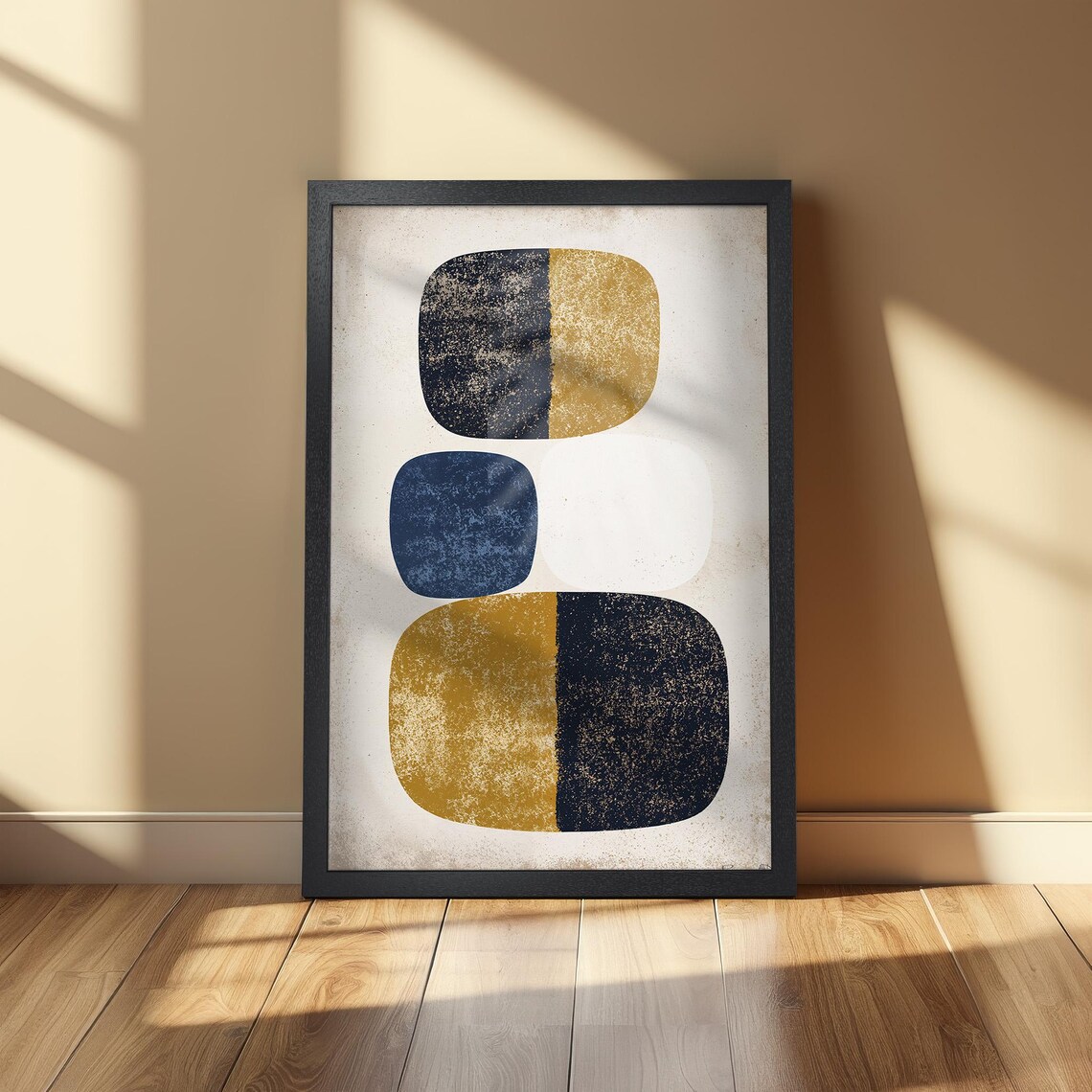 Abstract Geometric Poster, Modern Minimalist Decor - Image 2