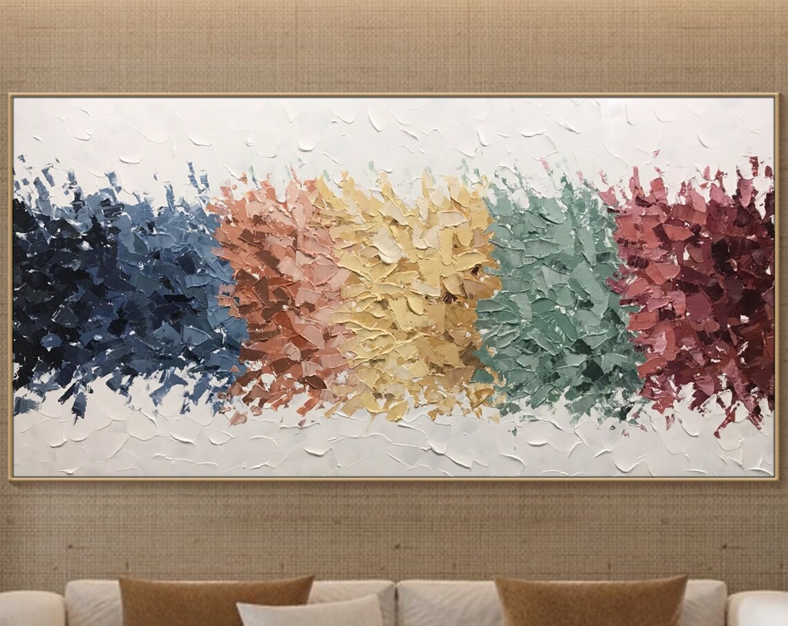 Wabi Sabi Abstract Boho Wall Art, Neutral Decor