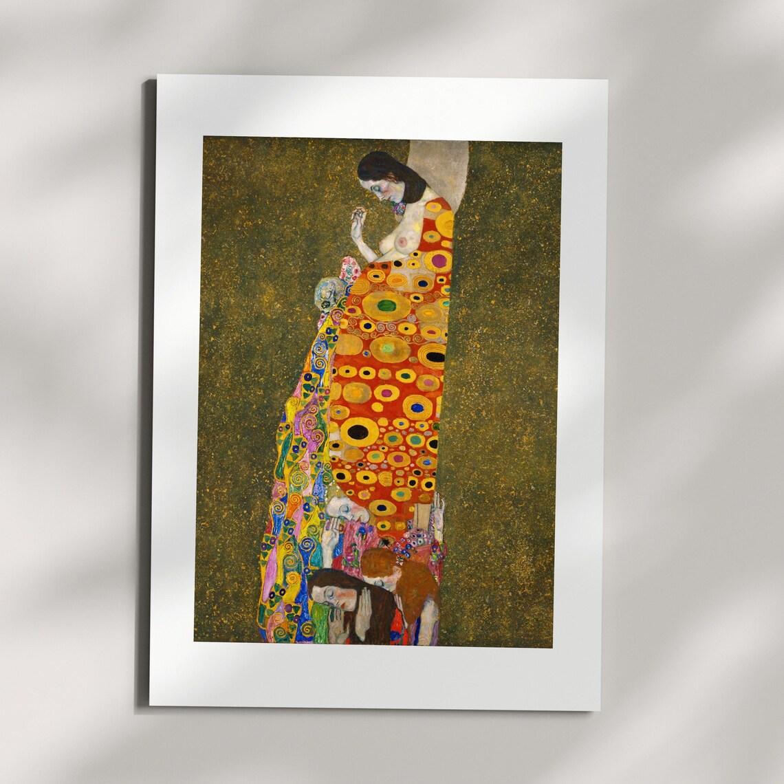 Hope Ll Vintage Motherhood Femininity Poster Print