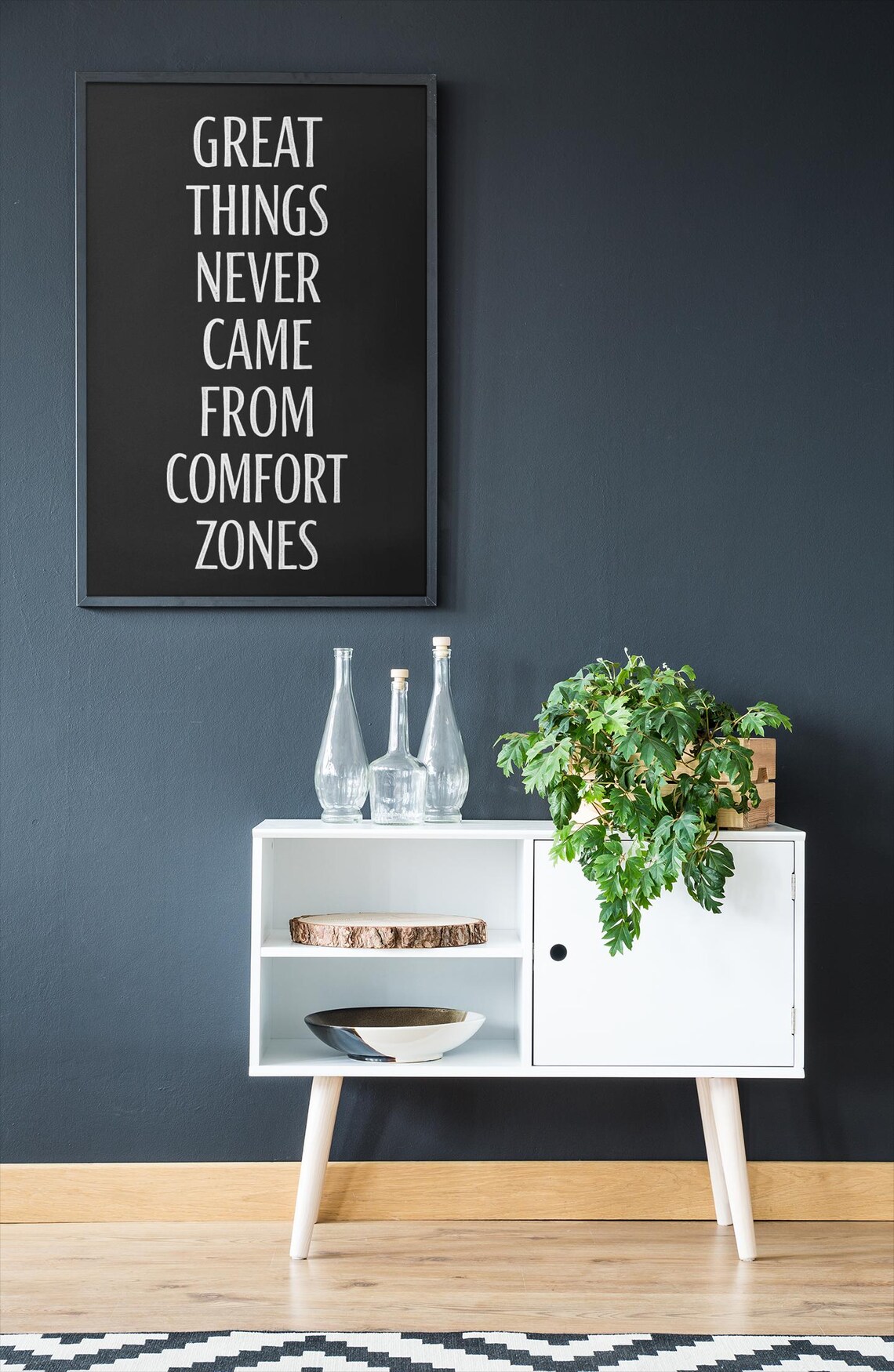 Motivational Chalkboard - Modern Travel Poster - Image 2