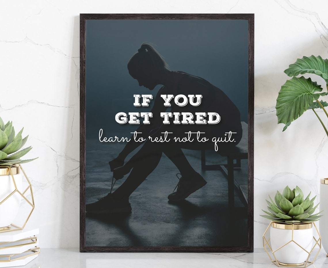 Gym Wall Art Gym Poster Gym Quote Gym Dcor Home Gym Home Gym Dcor Home Gym Poster Inspired Poster Fitness Dcor Motivational Quote
