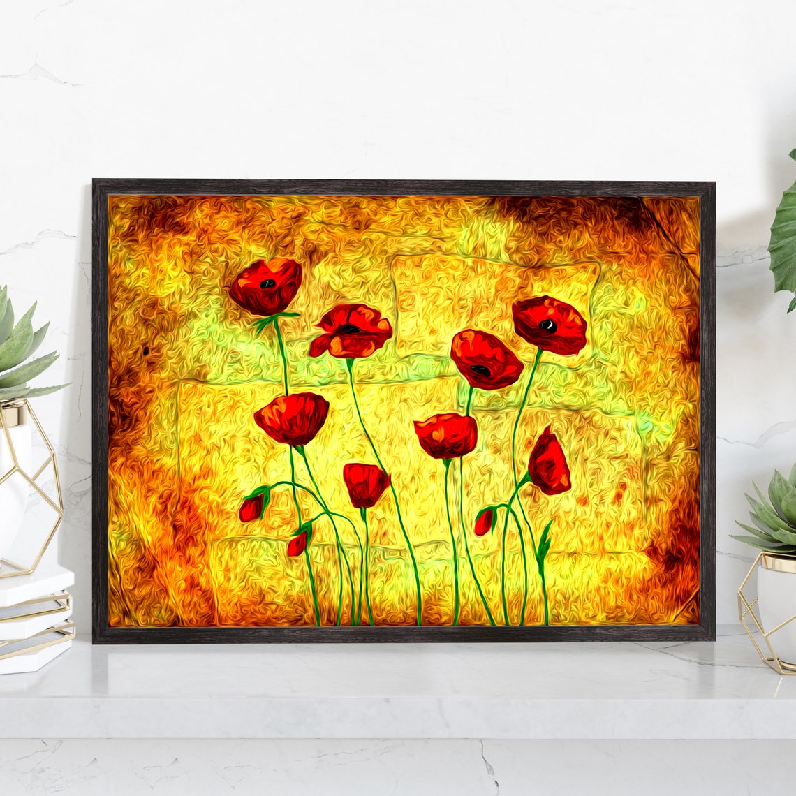 Flowers Oil Painting Flowers Still Life Poster Prints Flower Painting Prints Floral Texture Oil Painting Home Office Wall Art Decoration