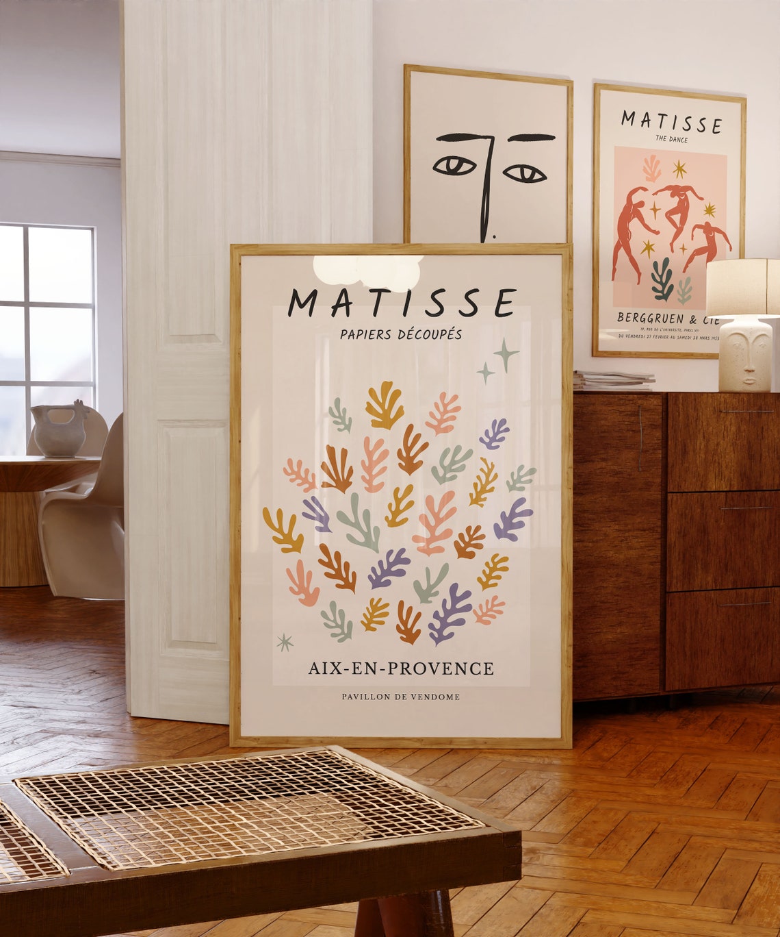 Henri Matisse Papiers Decoupes Aix en Provence Exhibition Poster