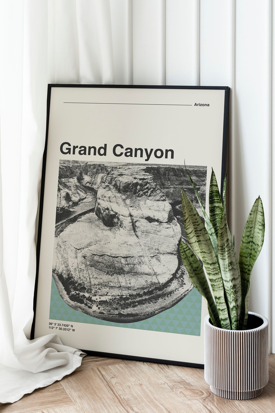 Grand Canyon National Park Retro Travel Poster, Arizona - Image 2