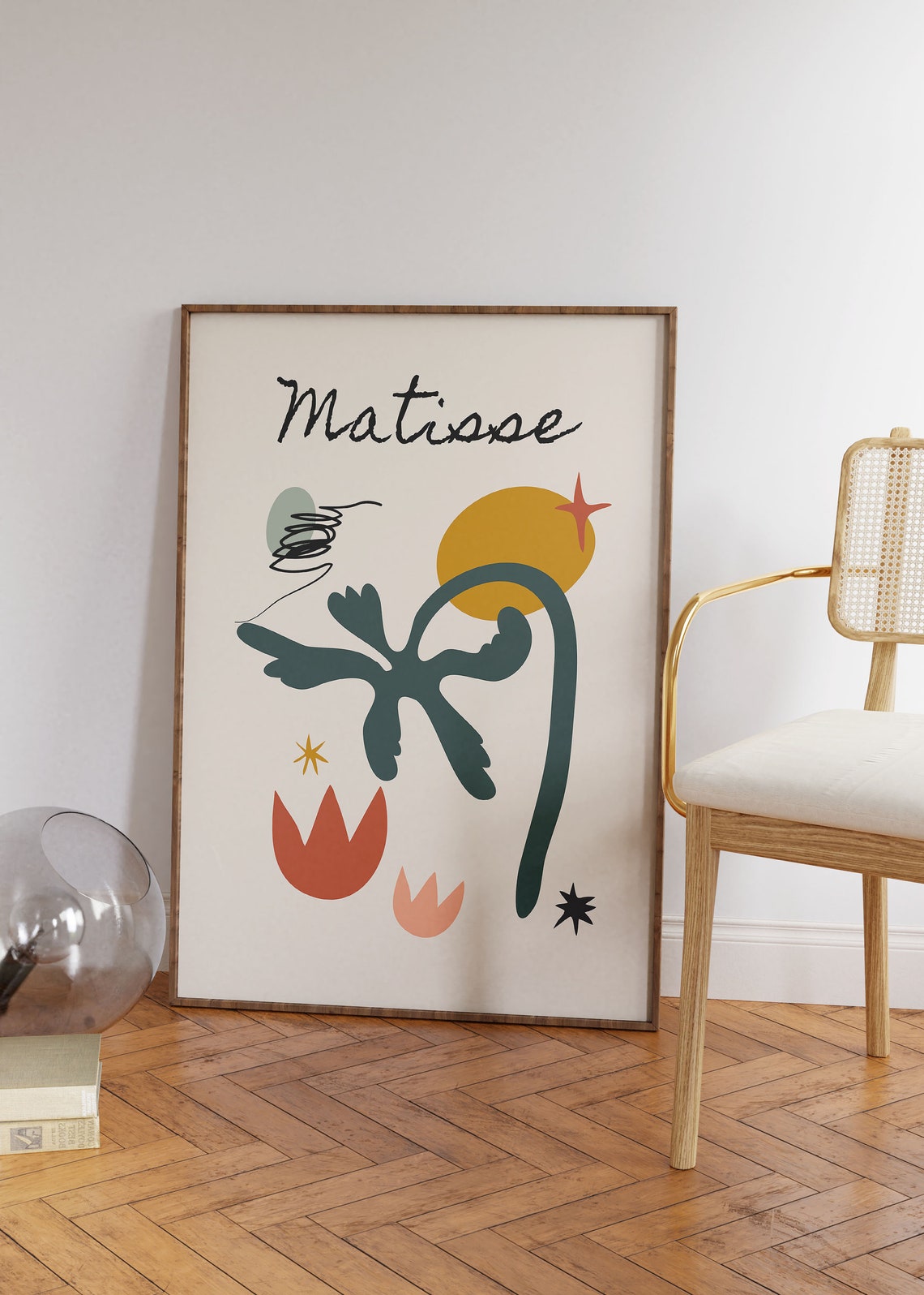 Henri Matisse Abstract Botanical Sun Cut Outs Art Wall Poster - Image 2