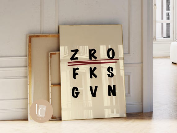 Zero Fucks Given Wall Art Print Quote Poster Rude Sweary Funny Vulgar Typography