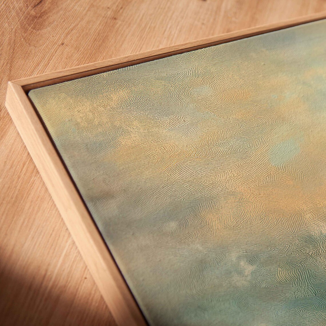 Tree Of Life Wall Art Print Enchanting Nature Scene Earthy Pastels Textured Design - Image 2