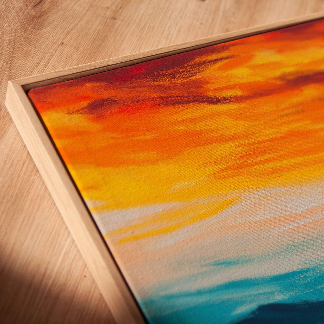 Grizzly Bear Silhouette On Cliff Edge Breathtaking Sunset Art Poster - Image 2