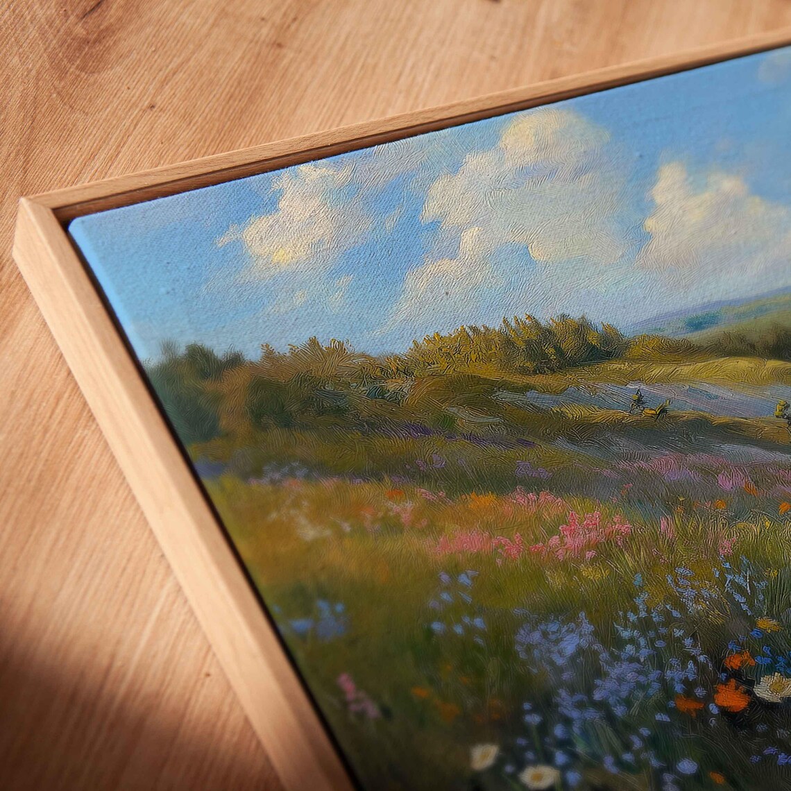 Whistling Straits Wildflower Meadow Lake View Summer Travel Poster - Image 2