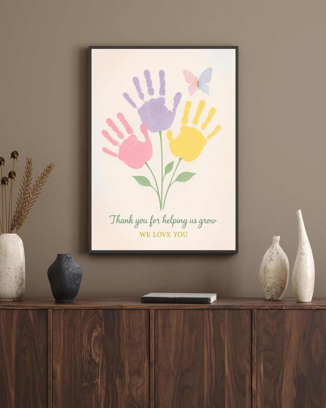 Teacher Appreciation Handprint Art, End Of Year Thank You - Image 4