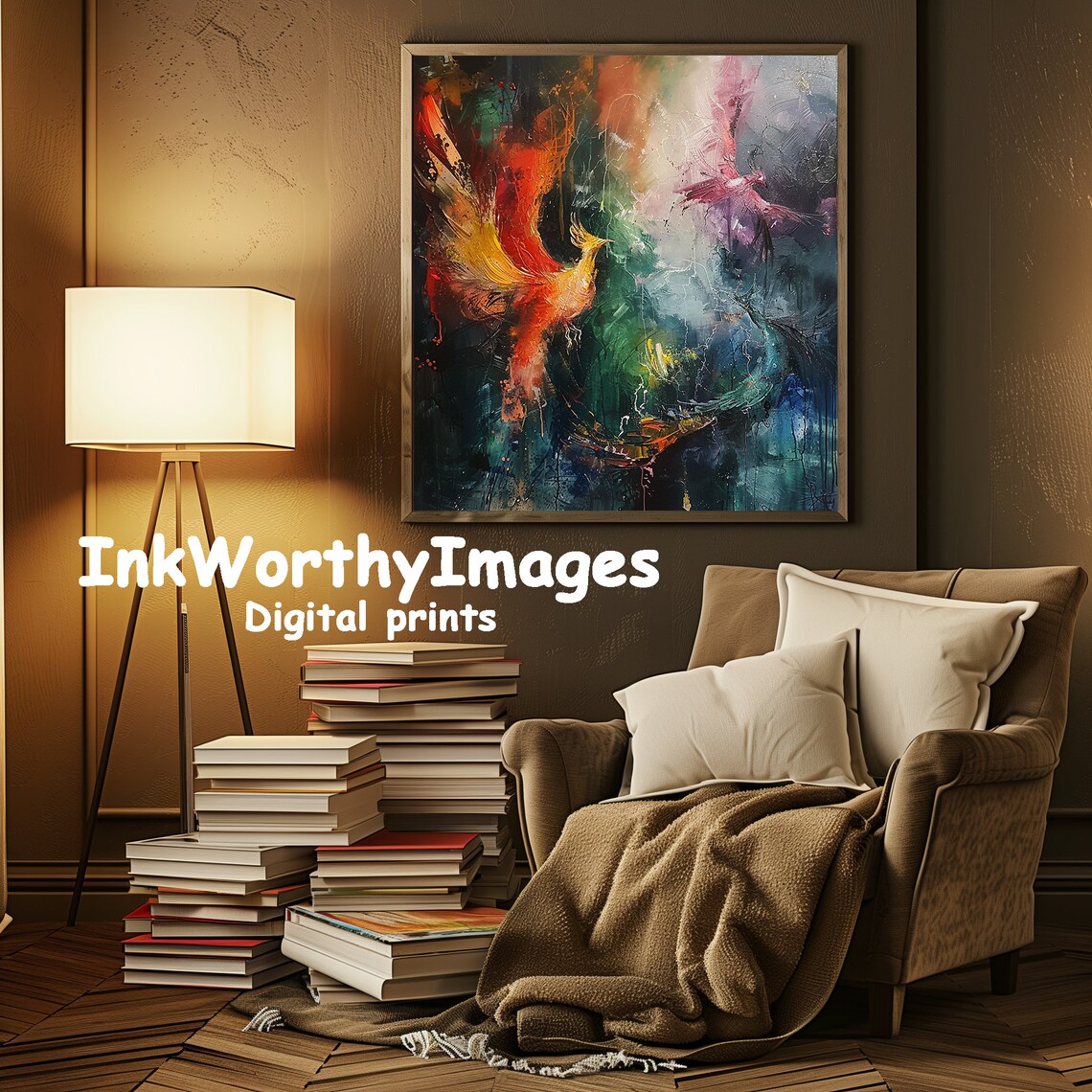 Dynamic Abstract - Contemporary Travel Poster - Image 3