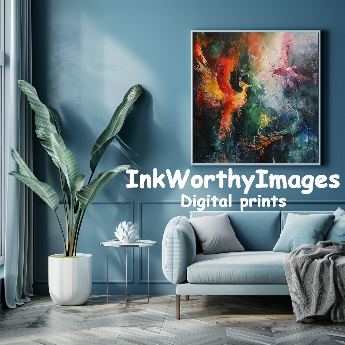 Dynamic Abstract - Contemporary Travel Poster - Image 5