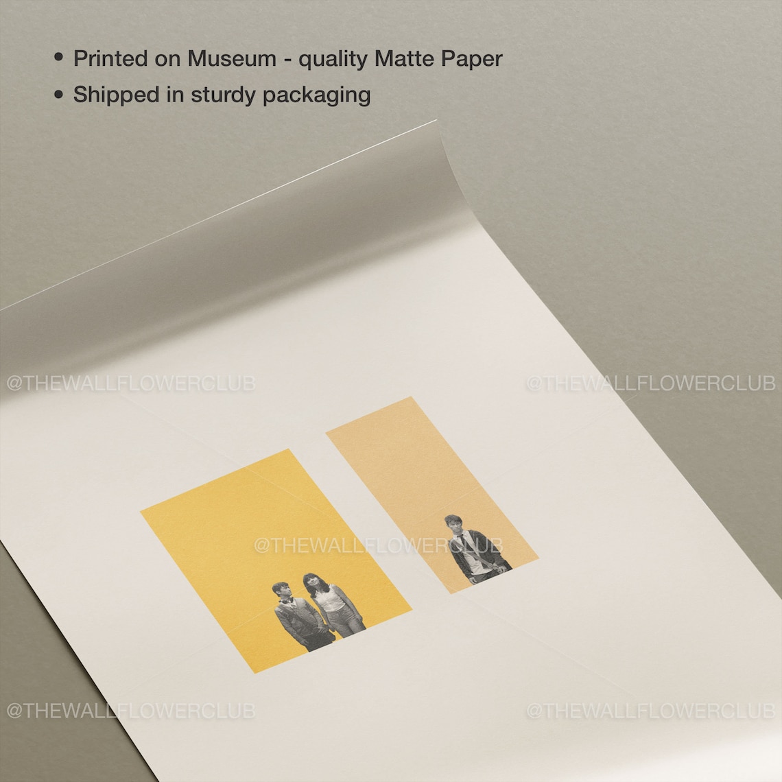 500 Days Inspired Poster, Mid-Century Modern Art Print - Image 2