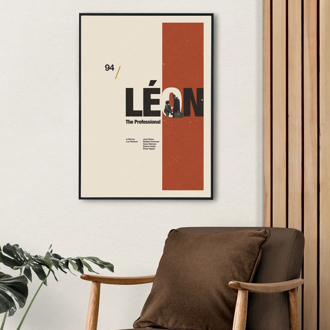 Leon-Inspired Mid Century Modern Travel Poster - Image 4