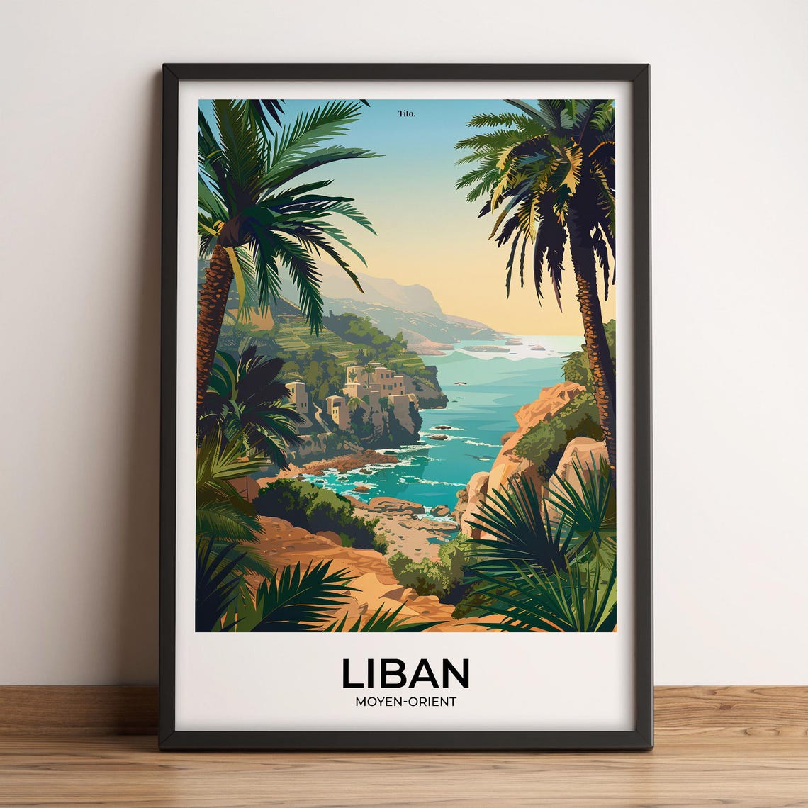 Lebanon Poster Lebanon Travel Poster Lebanon Art Print Lebanon Poster Lebanon In The Middle East Customizable Gift