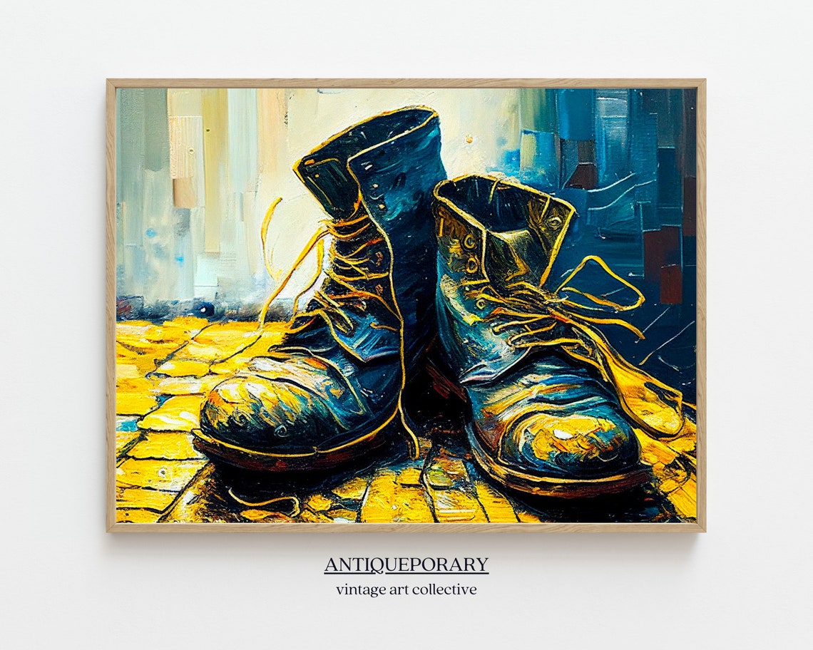 Still Life Painting Mystic Wall Art Moody Artwork Vintage Still Life Trendy Oil Painting Aesthetic Blue Cute Retro Western Poster