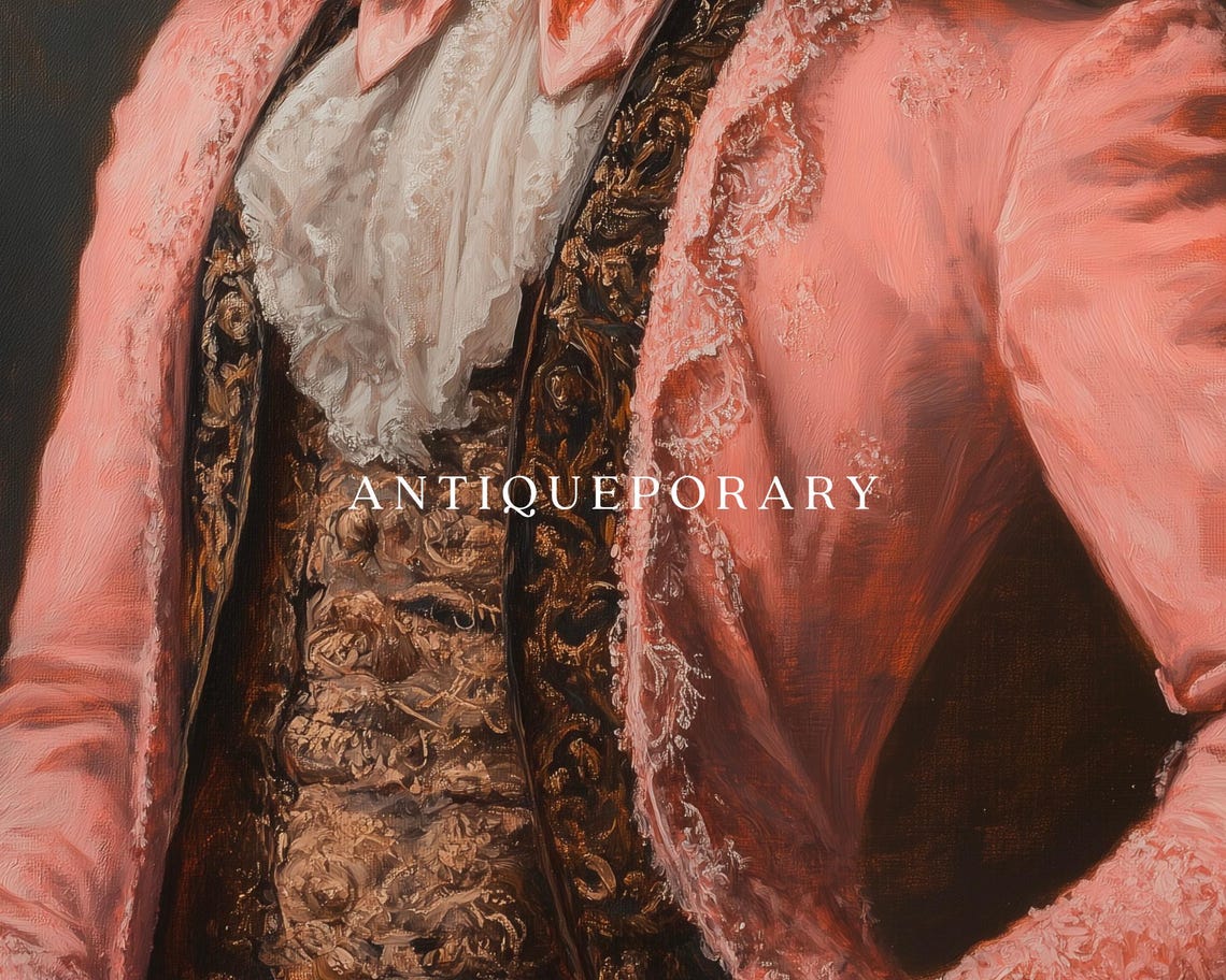 Royal Animal Painting Victorian Animal Portrait Vintage Animal Print Dressed Animal Art Renaissance Animal Animal Lover Gift - Image 2