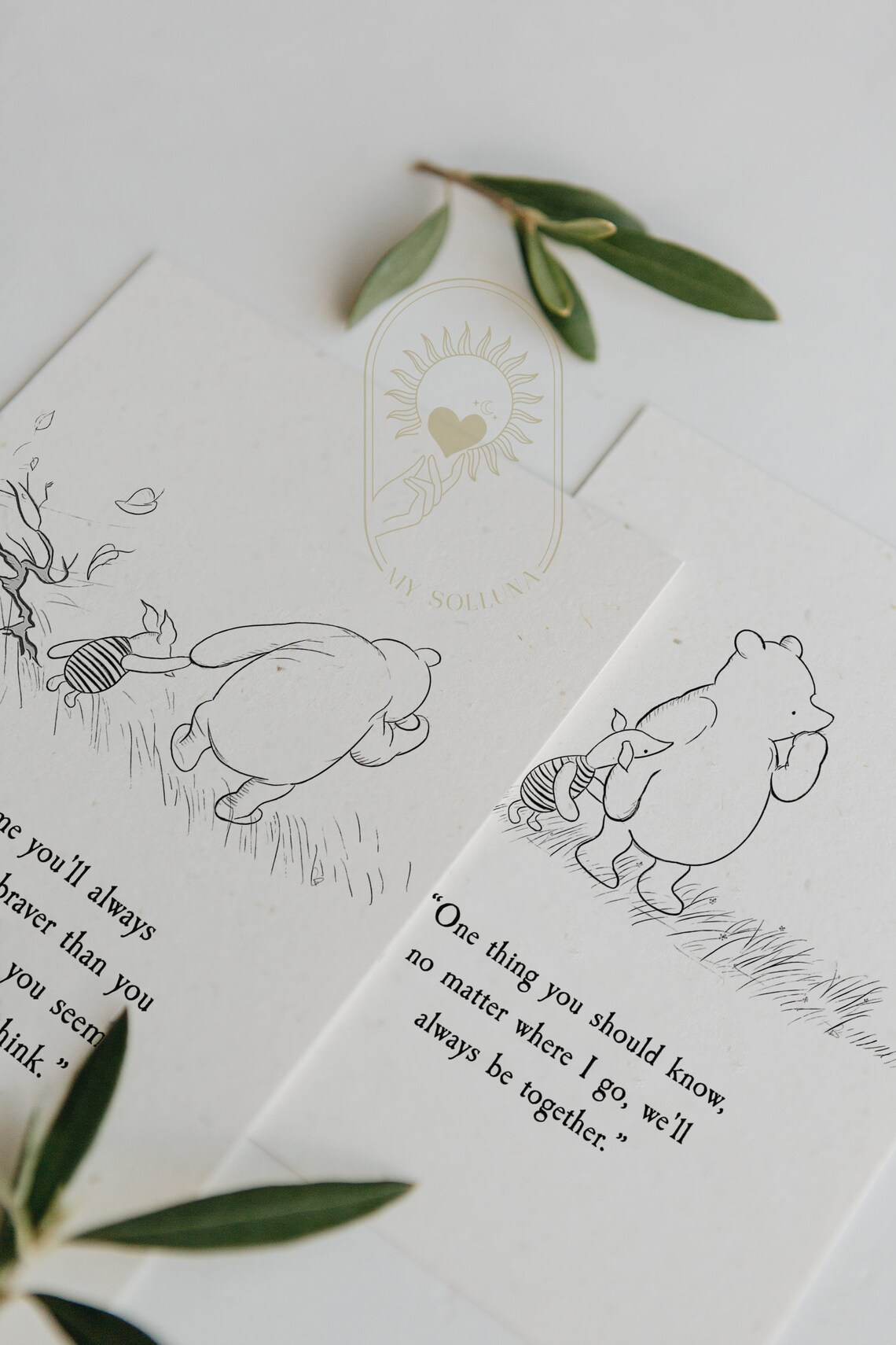 Promise Me You'll Always Remember Nursery Art Print - Image 2