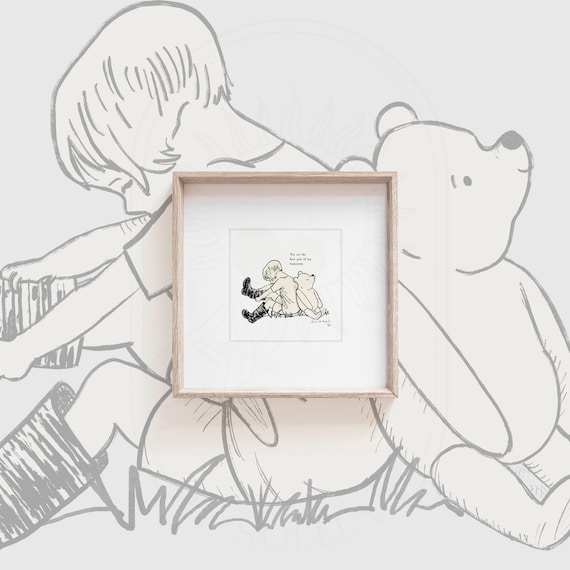 Winnie the Pooh You Are the Best Part of My Tomorrow Classic Poster