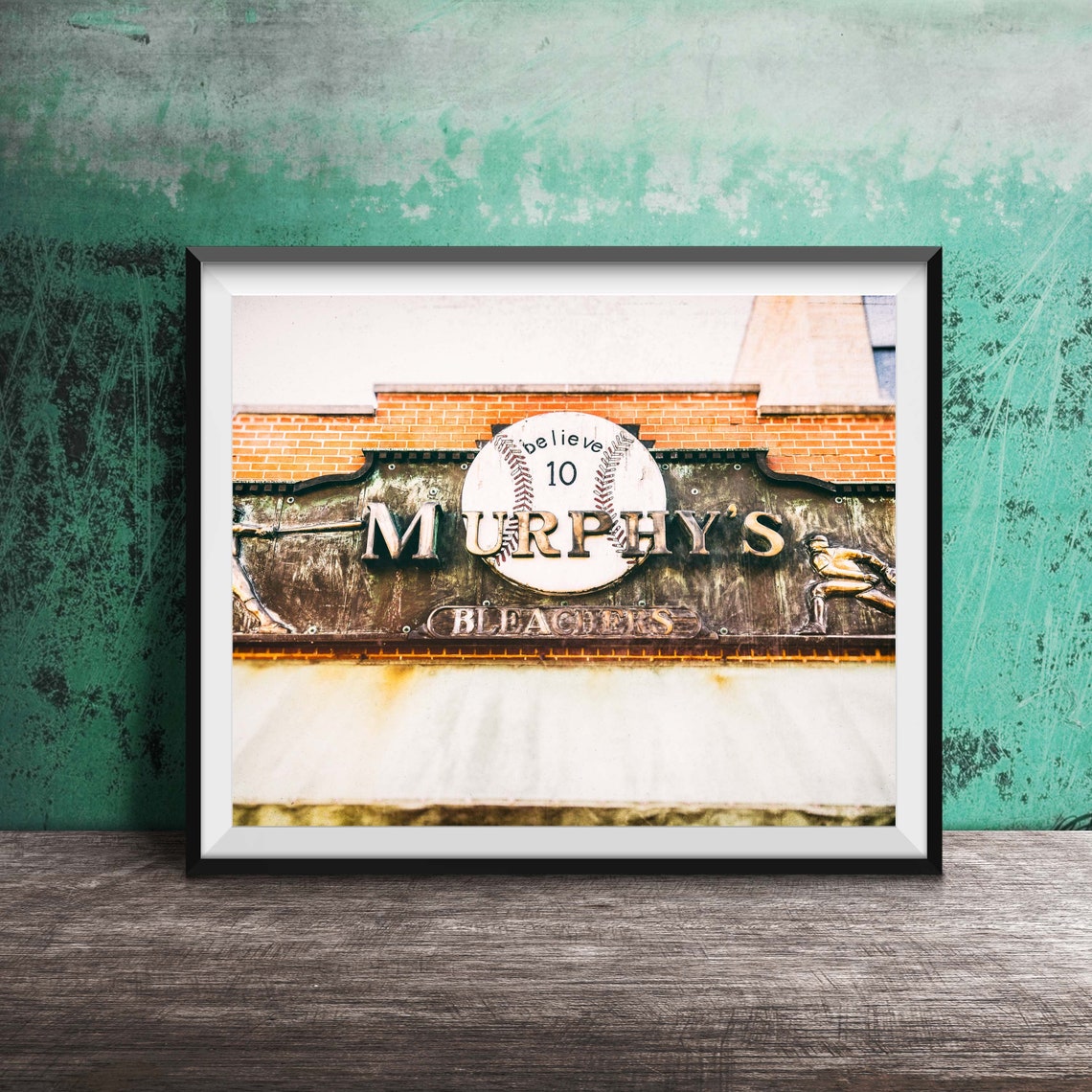 Murphy's Bleachers Baseball Sign Wrigleyville Bar Photo Poster