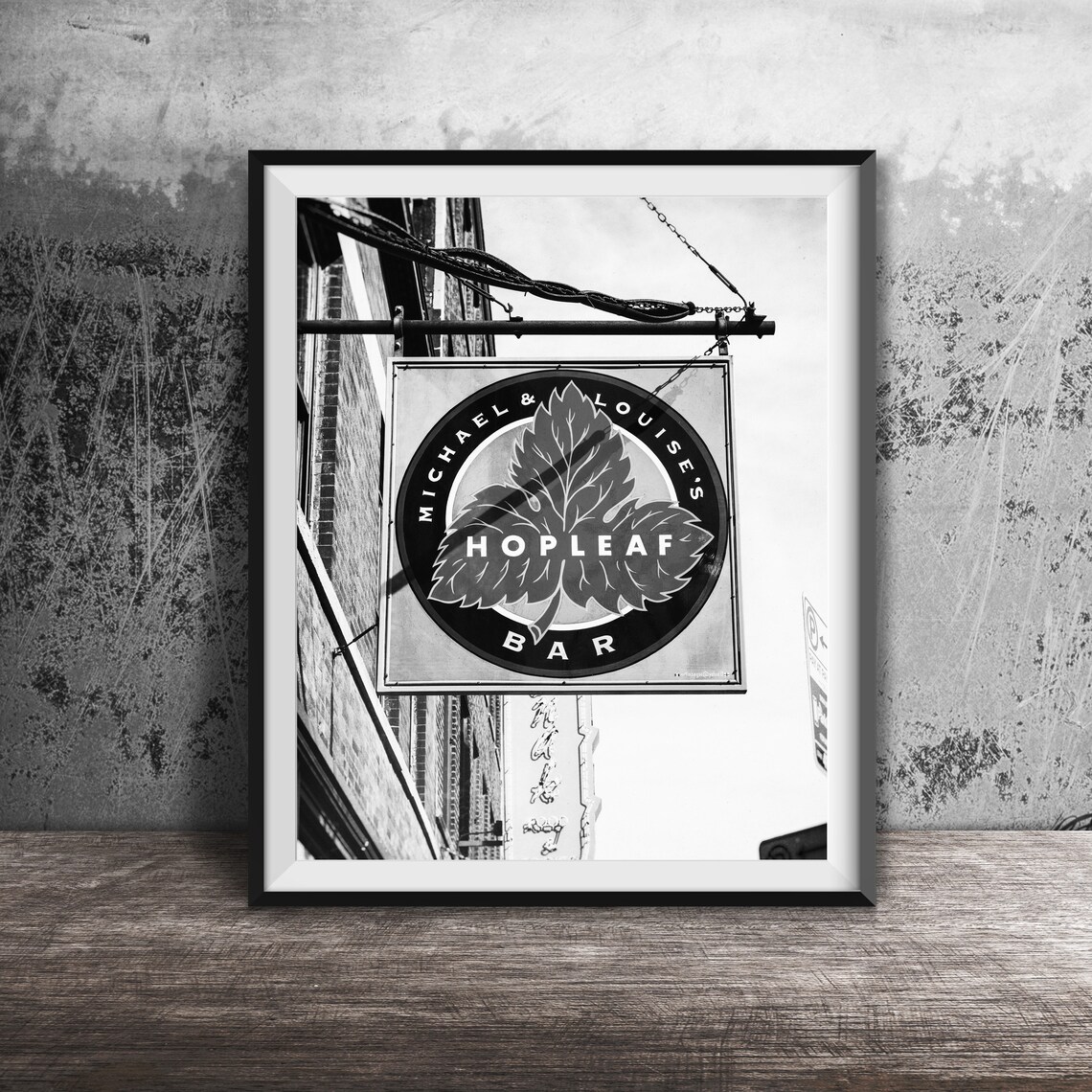 Hopleaf Chicago Bar Sign, Andersonville Art Print - Image 2