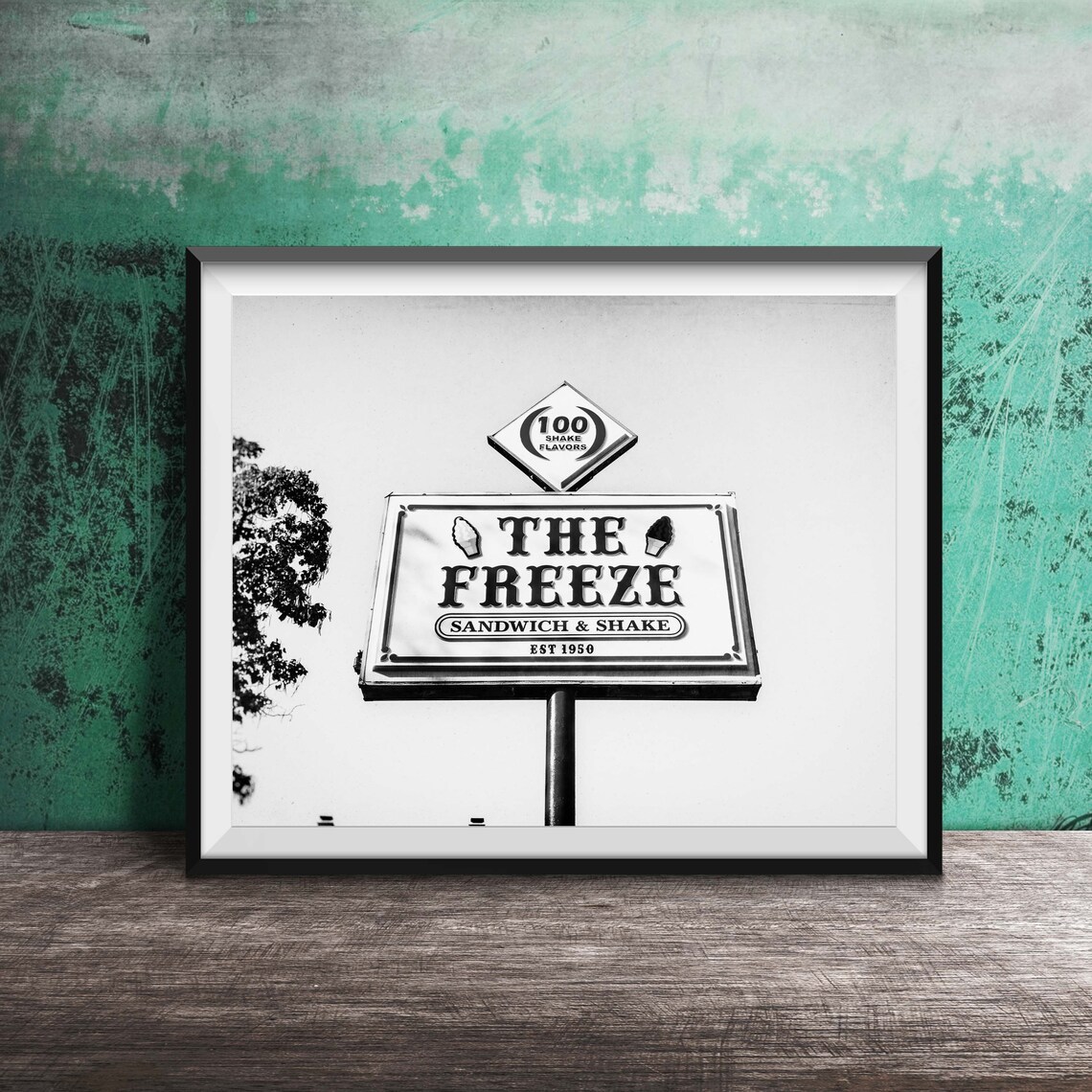 The Freeze Chicago, Logan Square Travel Poster - Image 2