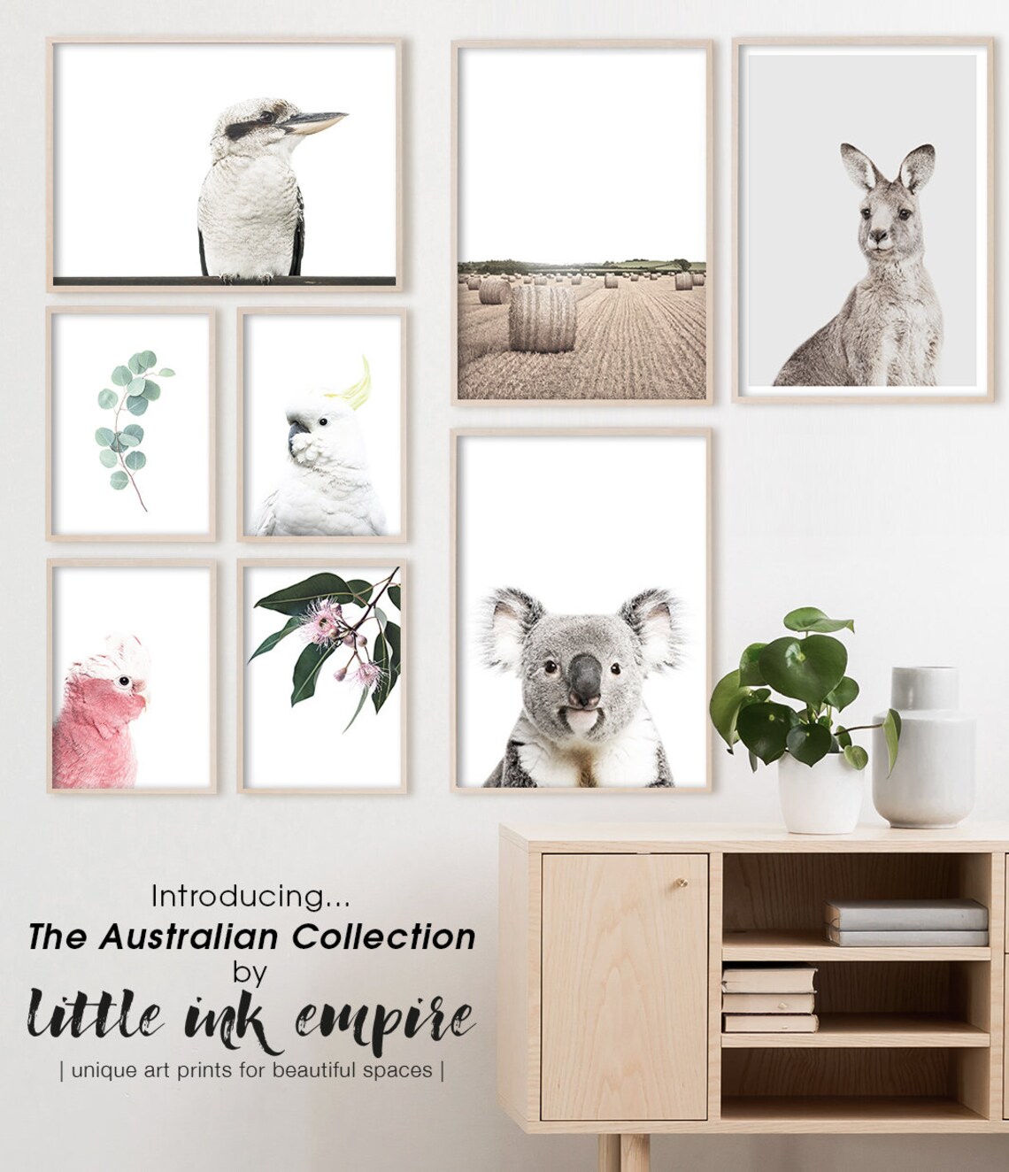 Koala Art Print, Australian Native Wall Art - Image 2