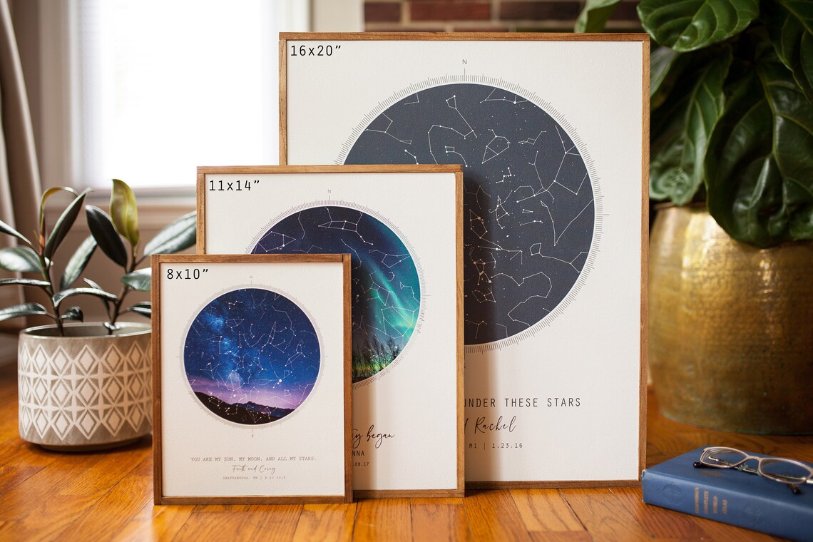 Constellation Star Map, 50th Birthday Gift - Image 5